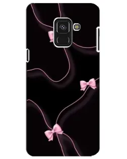 Чехол для Samsung Galaxy A8 Plus 2018 (A730F) с картинкой «Розовые ленты»