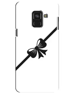 Чехол для Samsung Galaxy A8 Plus 2018 (A730F) с картинкой «Диагональный бант»