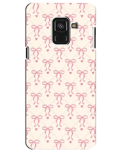 Чехол для Samsung Galaxy A8 Plus 2018 (A730F) с картинкой «Розовые бантики Coquette» Чехол для Samsung Galaxy A8 Plus 2018 (A730F) с картинкой «Розовые бантики Coquette»