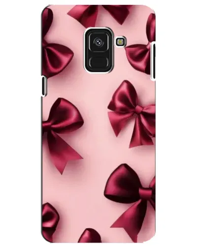 Чехол для Samsung Galaxy A8 Plus 2018 (A730F) с картинкой «Бордовый атлас» Чехол для Samsung Galaxy A8 Plus 2018 (A730F) с картинкой «Бордовый атлас»
