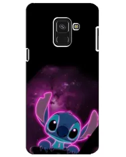 Чохол для Samsung Galaxy A8 Plus 2018 (A730F) з картинкою «Неоновий Stitch»
