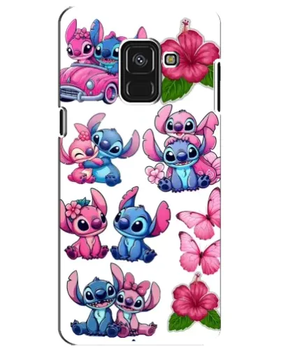 Чохол для Samsung Galaxy A8 Plus 2018 (A730F) з картинкою «Стікери Stitch та Angel» Чохол для Samsung Galaxy A8 Plus 2018 (A730F) з картинкою «Стікери Stitch та Angel»