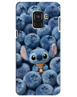 Чохол для Samsung Galaxy A8 Plus 2018 (A730F) з картинкою «Стіч та лохина»