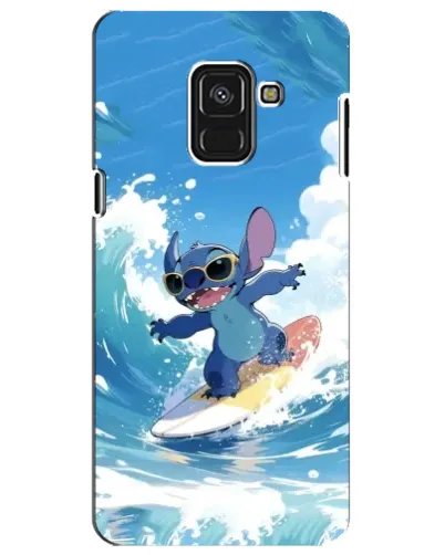 Чохол для Samsung Galaxy A8 Plus 2018 (A730F) з картинкою «Стіч на хвилі» Чохол для Samsung Galaxy A8 Plus 2018 (A730F) з картинкою «Стіч на хвилі»