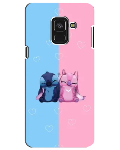 Чохол для Samsung Galaxy A8 Plus 2018 (A730F) з картинкою «Stitch та Angel Love» Чохол для Samsung Galaxy A8 Plus 2018 (A730F) з картинкою «Stitch та Angel Love»