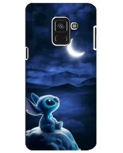 Чохол для Samsung Galaxy A8 Plus 2018 (A730F) з картинкою «Місячна ніч Стіча»