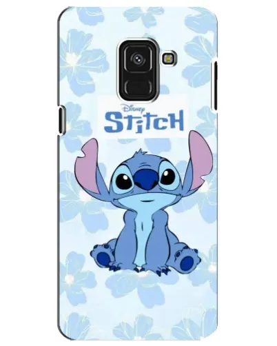 Чохол для Samsung Galaxy A8 Plus 2018 (A730F) з картинкою «Stitch серед квітів» Чохол для Samsung Galaxy A8 Plus 2018 (A730F) з картинкою «Stitch серед квітів»