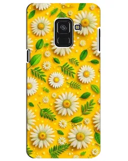 Чохол для Samsung Galaxy A8 Plus 2018 (A730F) з картинкою «Ромашкове сонце»