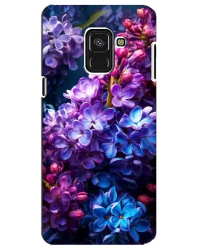 Чехол для Samsung Galaxy A8 Plus 2018 (A730F) с картинкой «Сиреневый цвет»