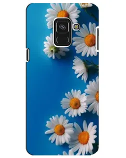 Чохол для Samsung Galaxy A8 Plus 2018 (A730F) з картинкою «Білосніжні маргаритки»