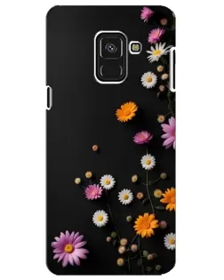 Чохол для Samsung Galaxy A8 Plus 2018 (A730F) з картинкою «Квіткова композиція»