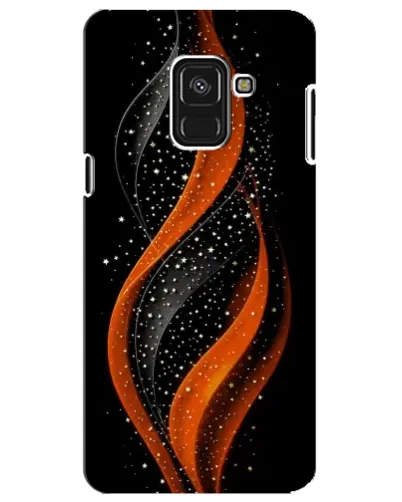 Чехол для Samsung Galaxy A8 Plus 2018 (A730F) с картинкой «Огненная звездная волна» Чехол для Samsung Galaxy A8 Plus 2018 (A730F) с картинкой «Огненная звездная волна»