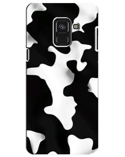 Чехол для Samsung Galaxy A8 Plus 2018 (A730F) с картинкой «Черно-белое пятно» Чехол для Samsung Galaxy A8 Plus 2018 (A730F) с картинкой «Черно-белое пятно»