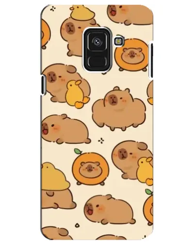 Чохол для Samsung Galaxy A8 Plus 2018 (A730F) з картинкою «Капібари з апельсинами» Чохол для Samsung Galaxy A8 Plus 2018 (A730F) з картинкою «Капібари з апельсинами»