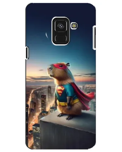 Чохол для Samsung Galaxy A8 Plus 2018 (A730F) з картинкою «Капі-мен супергерой» Чохол для Samsung Galaxy A8 Plus 2018 (A730F) з картинкою «Капі-мен супергерой»