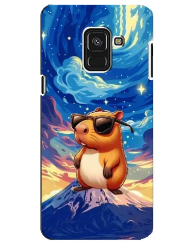 Чохол для Samsung Galaxy A8 Plus 2018 (A730F) з картинкою «Капібара Ван Гога» Чохол для Samsung Galaxy A8 Plus 2018 (A730F) з картинкою «Капібара Ван Гога»