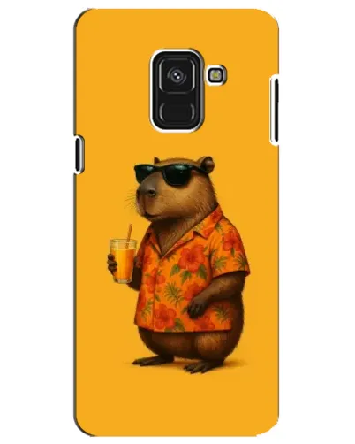 Чохол для Samsung Galaxy A8 Plus 2018 (A730F) з картинкою «Капібара на відпочинку» Чохол для Samsung Galaxy A8 Plus 2018 (A730F) з картинкою «Капібара на відпочинку»