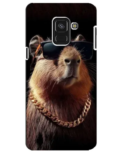 Чохол для Samsung Galaxy A8 Plus 2018 (A730F) з картинкою «Капібара золотий ланцюг» Чохол для Samsung Galaxy A8 Plus 2018 (A730F) з картинкою «Капібара золотий ланцюг»