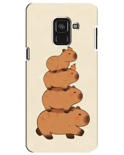 Чохол для Samsung Galaxy A8 Plus 2018 (A730F) з картинкою «Вежа з капібар» Чохол для Samsung Galaxy A8 Plus 2018 (A730F) з картинкою «Вежа з капібар»