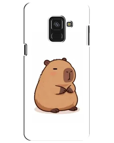 Чохол для Samsung Galaxy A8 Plus 2018 (A730F) з картинкою «Товстенька капібара» Чохол для Samsung Galaxy A8 Plus 2018 (A730F) з картинкою «Товстенька капібара»