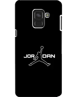 Чехол для Samsung Galaxy A8 2018 (A530F) с картинкой «Nike Pink Swirl»