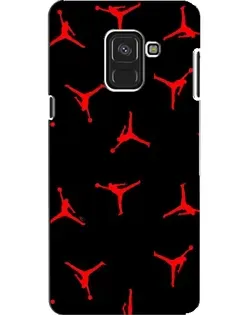 Чехол для Samsung Galaxy A8 2018 (A530F) с картинкой «Jordan Red Pattern» Чехол для Samsung Galaxy A8 2018 (A530F) с картинкой «Jordan Red Pattern»