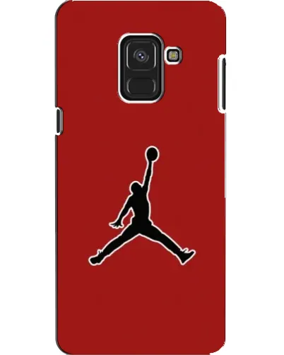 Чохол для Samsung Galaxy A8 2018 (A530F) з картинкою «Jordan Red Back» Чохол для Samsung Galaxy A8 2018 (A530F) з картинкою «Jordan Red Back»