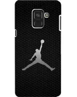 Чохол для Samsung Galaxy A8 2018 (A530F) з картинкою «Jordan Dark Carbon»