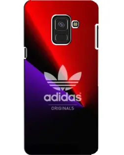 Чехол для Samsung Galaxy A8 2018 (A530F) с картинкой «Adidas Red Neon»