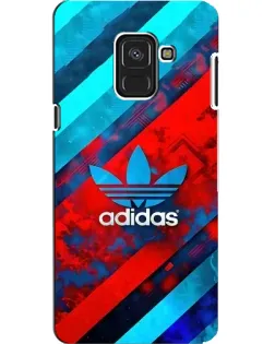 Чехол для Samsung Galaxy A8 2018 (A530F) с картинкой «Абстракция Adidas» Чехол для Samsung Galaxy A8 2018 (A530F) с картинкой «Абстракция Adidas»
