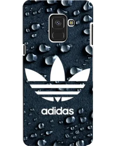 Чехол для Samsung Galaxy A8 2018 (A530F) с картинкой «Adidas Trefoil Blue»