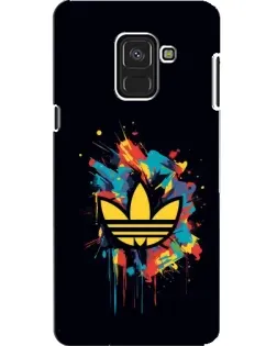 Чехол для Samsung Galaxy A8 2018 (A530F) с картинкой «Adidas Splash» Чехол для Samsung Galaxy A8 2018 (A530F) с картинкой «Adidas Splash»