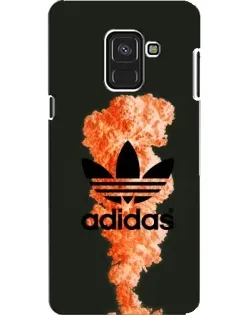 Чехол для Samsung Galaxy A8 2018 (A530F) с картинкой «Adidas Classic White»