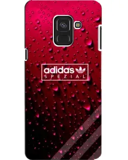Чехол для Samsung Galaxy A8 2018 (A530F) с картинкой «Adidas Gold Marble»