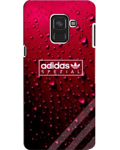 Чехол для Samsung Galaxy A8 2018 (A530F) с картинкой «Adidas Gold Marble»