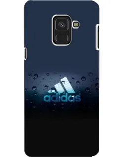 Чехол для Samsung Galaxy A8 2018 (A530F) с картинкой «Adidas Water Drops»