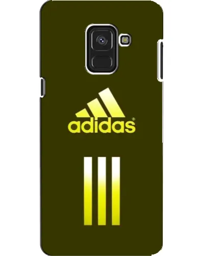 Чехол для Samsung Galaxy A8 2018 (A530F) с картинкой «Оливковый градиент Adidas»