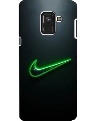 Чехол для Samsung Galaxy A8 2018 (A530F) с картинкой «Неоновый контур Nike» Чехол для Samsung Galaxy A8 2018 (A530F) с картинкой «Неоновый контур Nike»