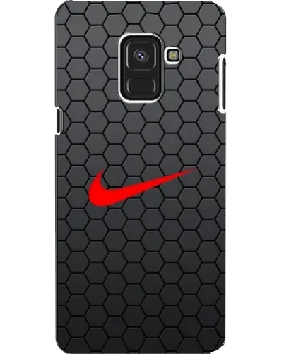Чехол для Samsung Galaxy A8 2018 (A530F) с картинкой «Nike — карбоновая сетка» Чехол для Samsung Galaxy A8 2018 (A530F) с картинкой «Nike — карбоновая сетка»
