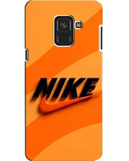 Чехол для Samsung Galaxy A8 2018 (A530F) с картинкой «Оранжевый драйв Nike» Чехол для Samsung Galaxy A8 2018 (A530F) с картинкой «Оранжевый драйв Nike»