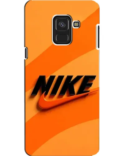 Чехол для Samsung Galaxy A8 2018 (A530F) с картинкой «Оранжевый драйв Nike» Чехол для Samsung Galaxy A8 2018 (A530F) с картинкой «Оранжевый драйв Nike»