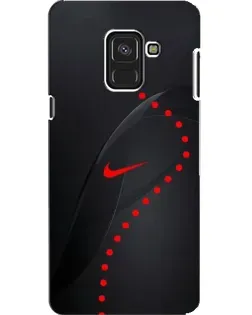 Чехол для Samsung Galaxy A8 2018 (A530F) с картинкой «Абстрактный дизайн Nike»