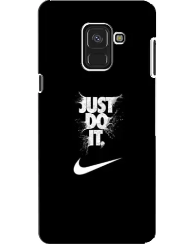 Чехол для Samsung Galaxy A8 2018 (A530F) с картинкой «Текстовый принт Nike» Чехол для Samsung Galaxy A8 2018 (A530F) с картинкой «Текстовый принт Nike»