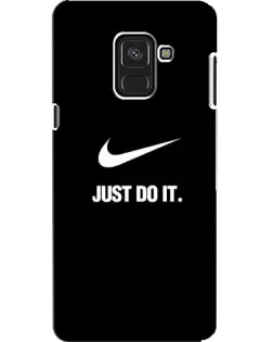 Чехол для Samsung Galaxy A8 2018 (A530F) с картинкой «Классический принт Nike»