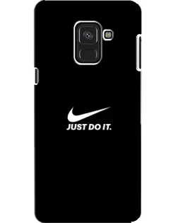 Чехол для Samsung Galaxy A8 2018 (A530F) с картинкой «Минимализм от Nike»