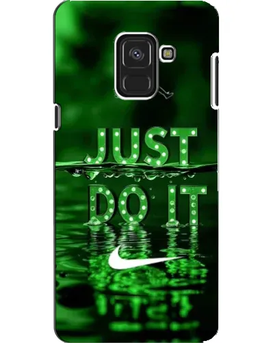Чехол для Samsung Galaxy A8 2018 (A530F) с картинкой «Зеленый неоновый Nike» Чехол для Samsung Galaxy A8 2018 (A530F) с картинкой «Зеленый неоновый Nike»
