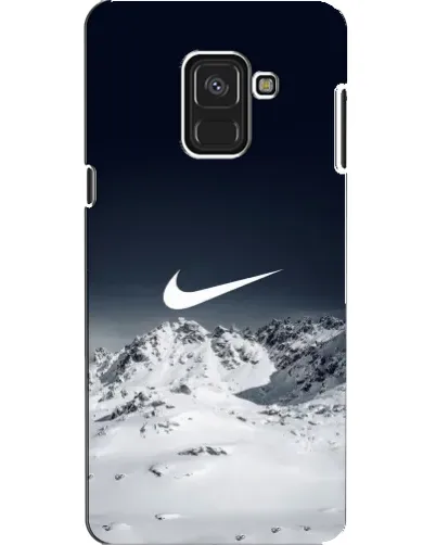 Чехол для Samsung Galaxy A8 2018 (A530F) с картинкой «Nike — зимние горы» Чехол для Samsung Galaxy A8 2018 (A530F) с картинкой «Nike — зимние горы»