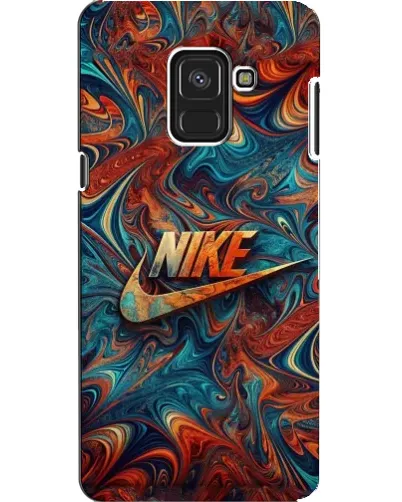 Чехол для Samsung Galaxy A8 2018 (A530F) с картинкой «Nike в абстракции» Чехол для Samsung Galaxy A8 2018 (A530F) с картинкой «Nike в абстракции»
