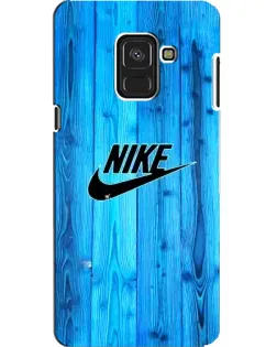 Чехол для Samsung Galaxy A8 2018 (A530F) с картинкой «Голубое дерево Nike»