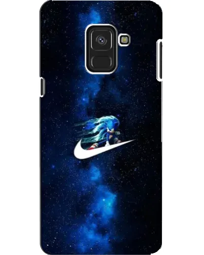 Чехол для Samsung Galaxy A8 2018 (A530F) с картинкой «Звездный путь Nike» Чехол для Samsung Galaxy A8 2018 (A530F) с картинкой «Звездный путь Nike»